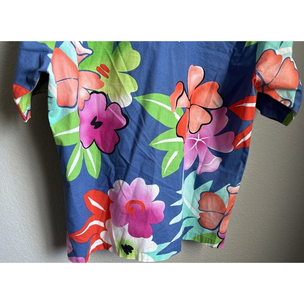 Vintage Surf Line Hawaii ORIGINAL JAMS Men's M Button Down Floral Hawaiian Shirt - Picture 8 of 8